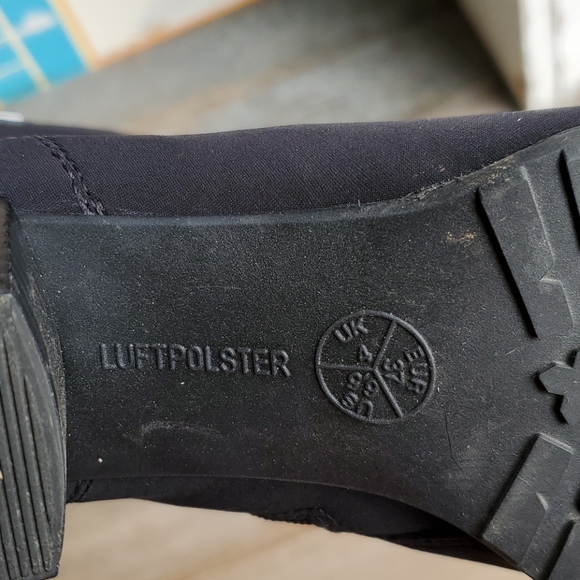 NIB Ara Gore-Tex heal black boots woman size 6.5 - Picture 8 of 14